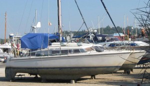 The hull before the work