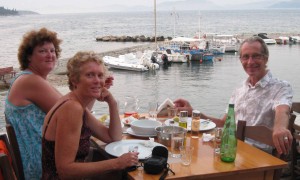 A meal at Kouloura