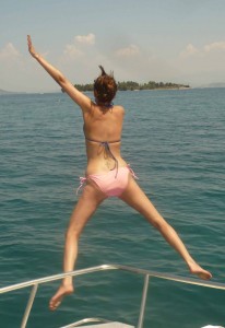 Jumping Krista
