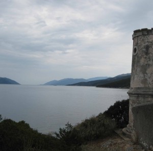Channel between Ithica and Cephalonia looking south