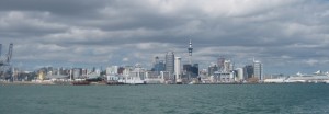 Auckland from the ferry